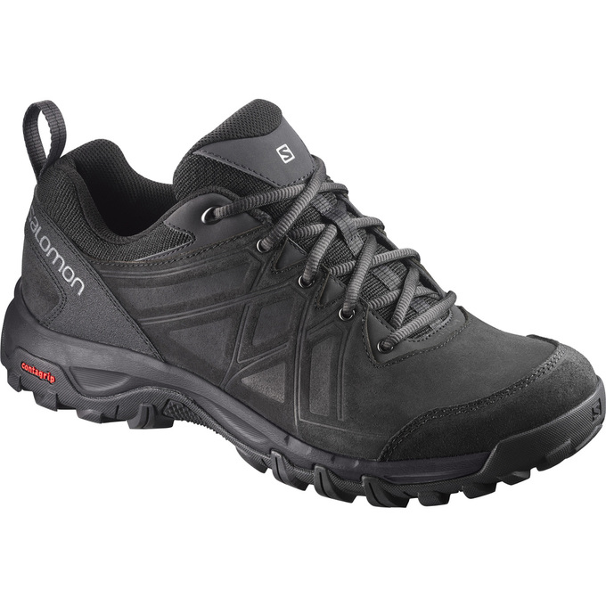 Zapatillas Trekking Salomon Hombre Negras - Salomon Argentina EVASION 2 LTR ,640275-TDG